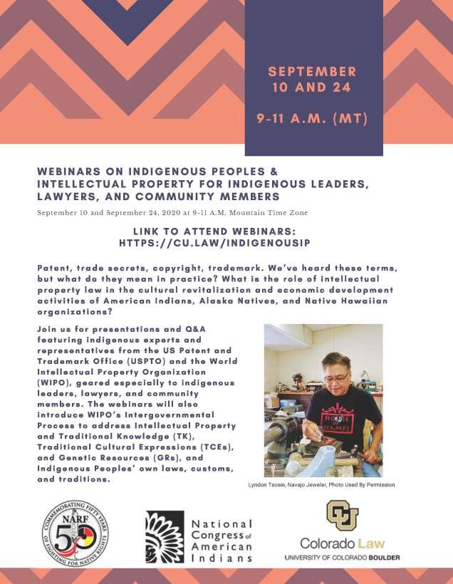 Webinars on Indigenous Peoples & Intellectual Property for ...